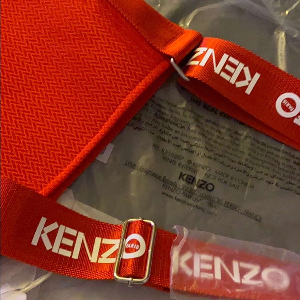 Kenzo bag crossbody parfums travel new red - Picture 7 of 7
